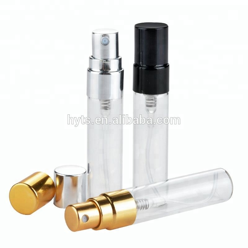 mini glass vial transparent glass tube bottle with pen cap 10ml vial, sample perfume vial