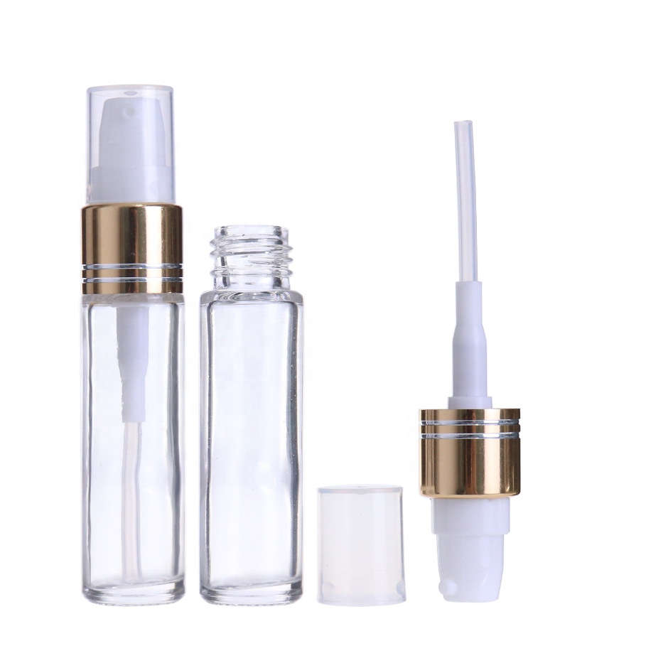 mini sample vials 2 ml perfume bottle clear glass 2ml 3ml test tube bottle
