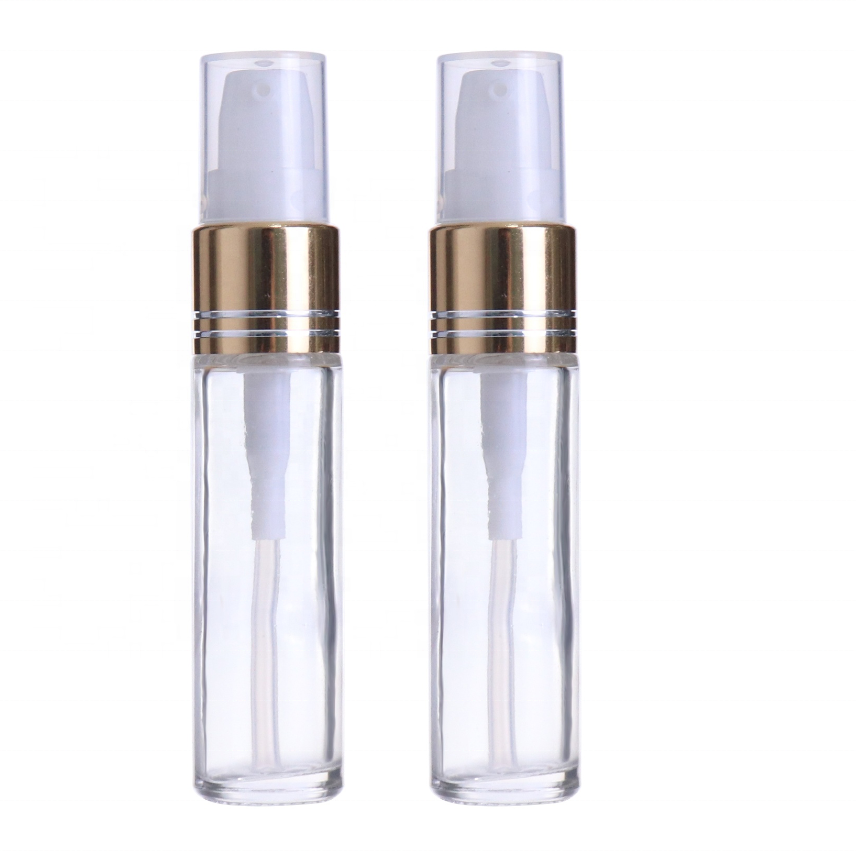 mini sample vials 2 ml perfume bottle clear glass 2ml 3ml test tube bottle