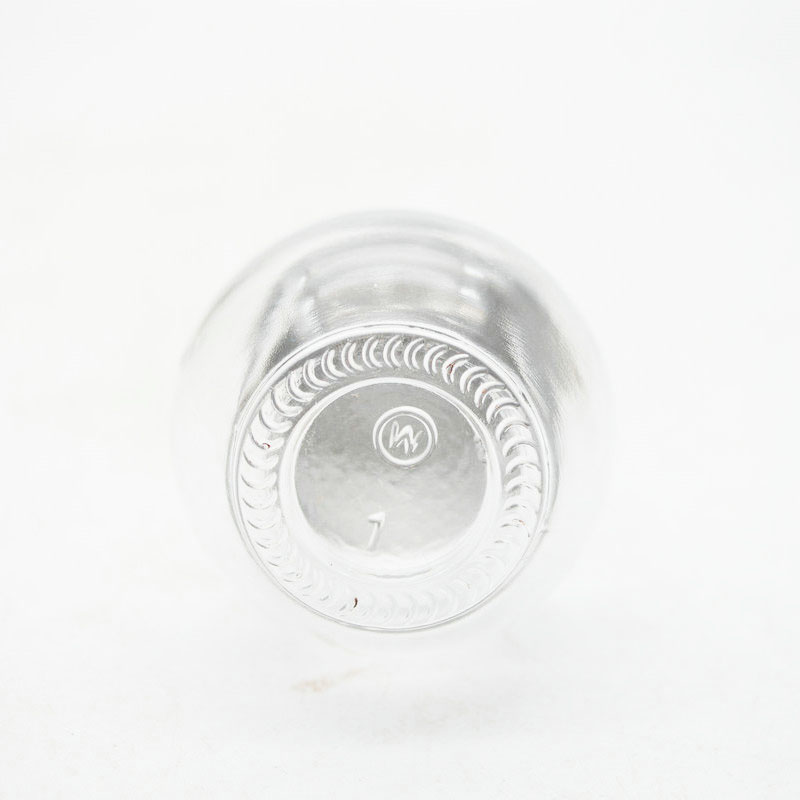 mini size clear glass bottle 45ml Home Kitchen spice herb jar