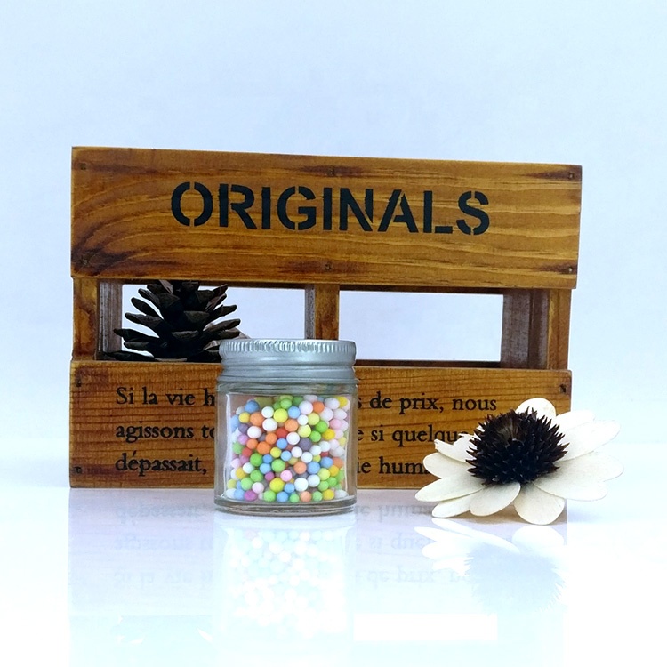 mini small stash bottle 30ml 1oz empty straight side glass jar with tinplate metal lid for kush cbd flower oil herbs spice candy