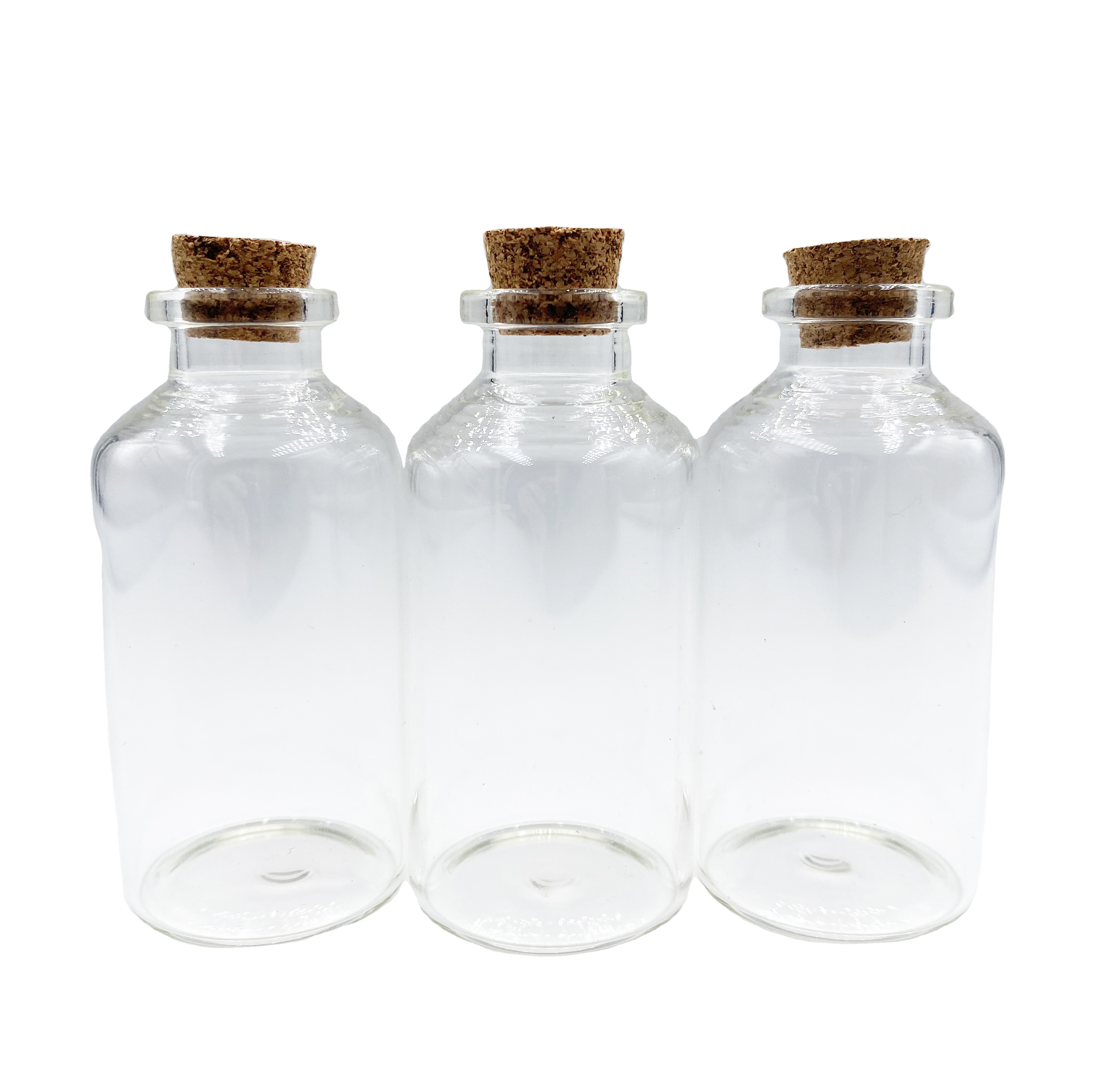 mini vial glass gold 3ml glass vial for beads