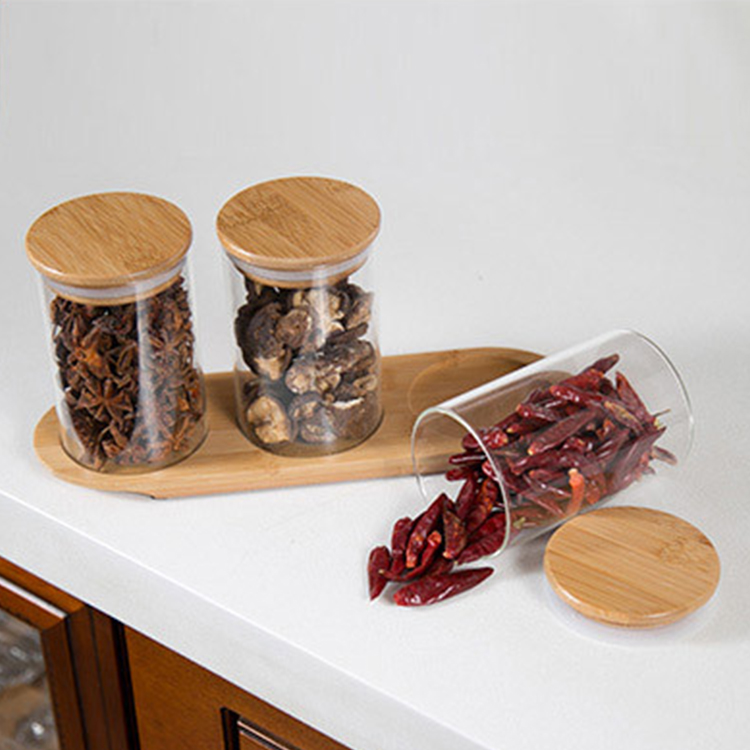 modern kitchen glass hot sauce storage bottles