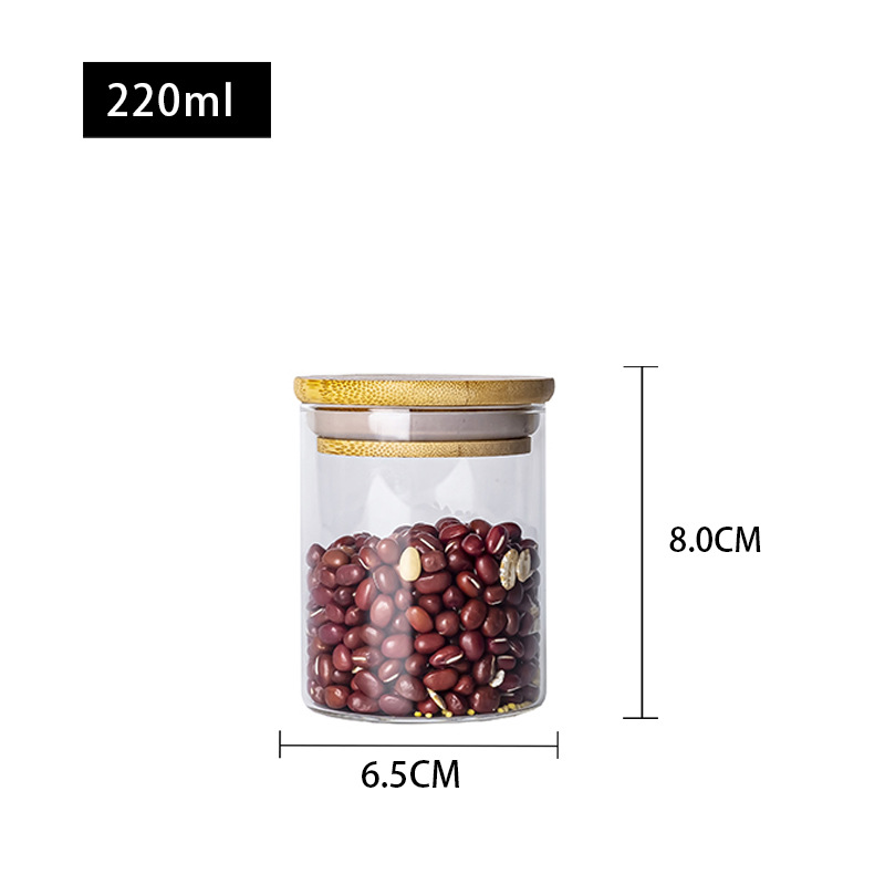 modern kitchen glass hot sauce storage bottles