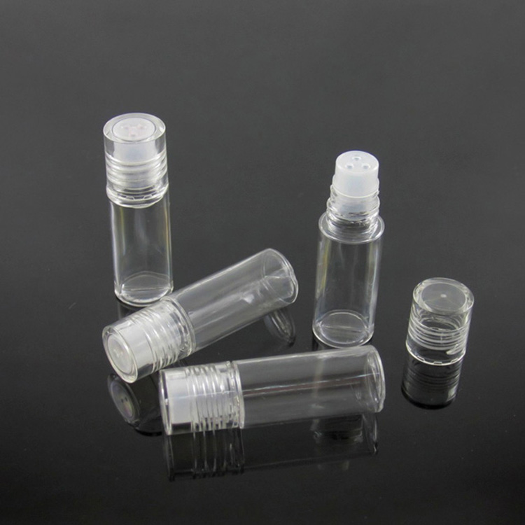 moq 500pcsTM-ES6153 3ml mini powder tube cosmetics pigment tester bottle  volume blowing bottle