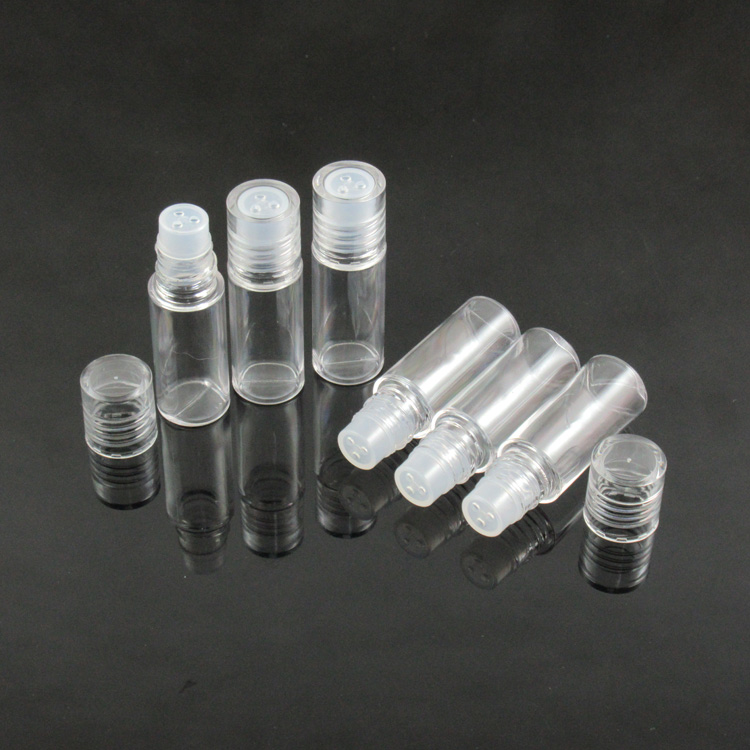 moq 500pcsTM-ES6153 3ml mini powder tube cosmetics pigment tester bottle volume blowing bottle