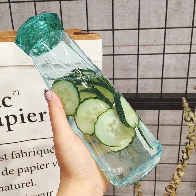 multifunctional glass bottle for milk coffee tea transparent empty water bottle with creative lid high end glass cup