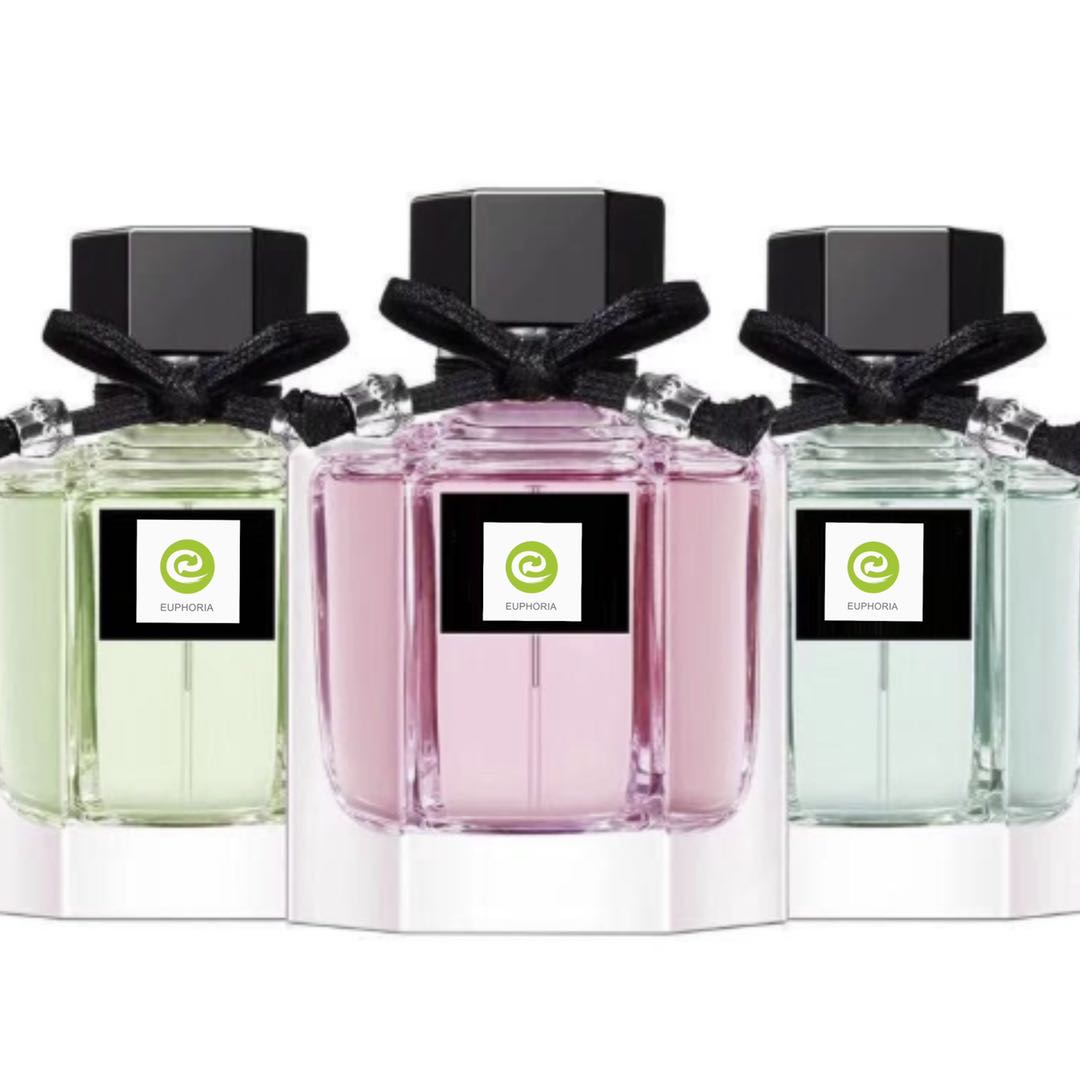 multilateral shape glass perfume bottle perfume glass bottle 50ml 100ml