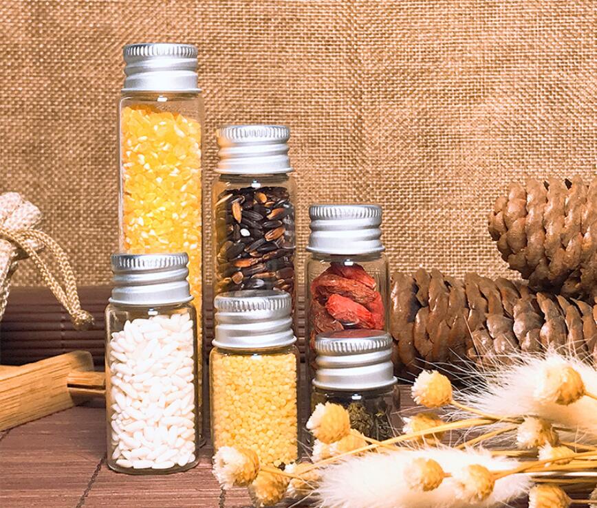 multipurpose round candy small storage jars glass for food wholesale manufacturer