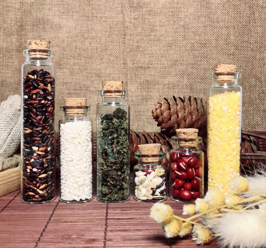 multipurpose round candy small storage jars glass for food wholesale manufacturer