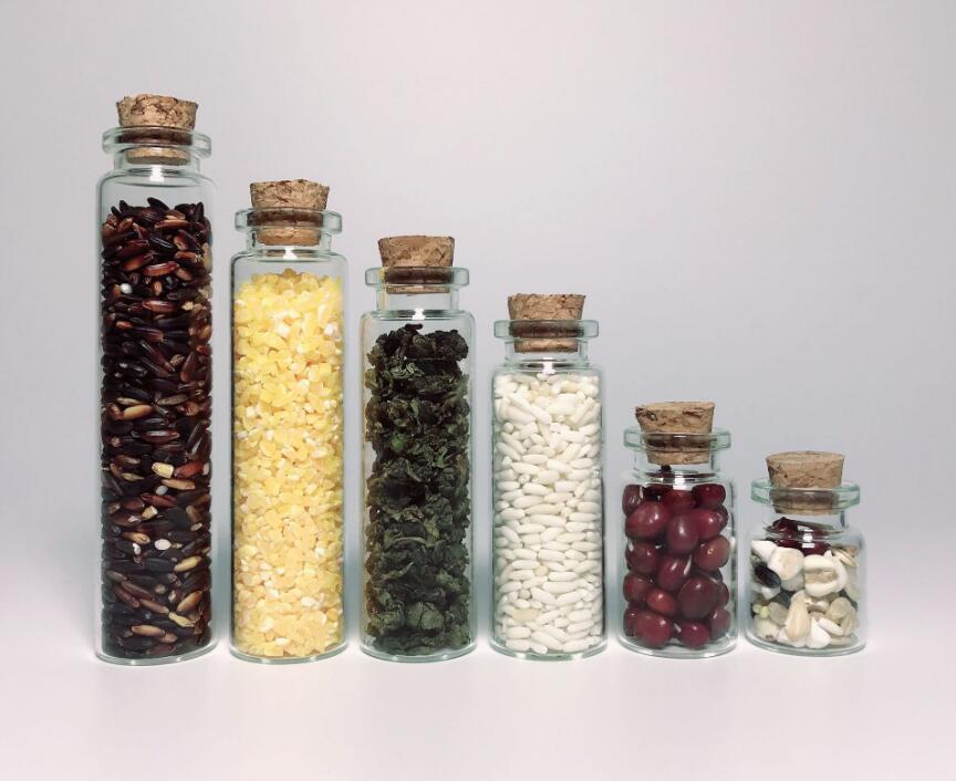 multipurpose round candy small storage jars glass for food wholesale manufacturer