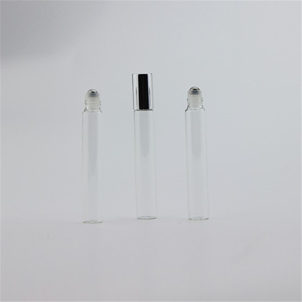 mytext whoesalers cosmetic 5 ml 10 ml 15ml empty amber frosted glass perfume roller roll on bottle with metal roller ball