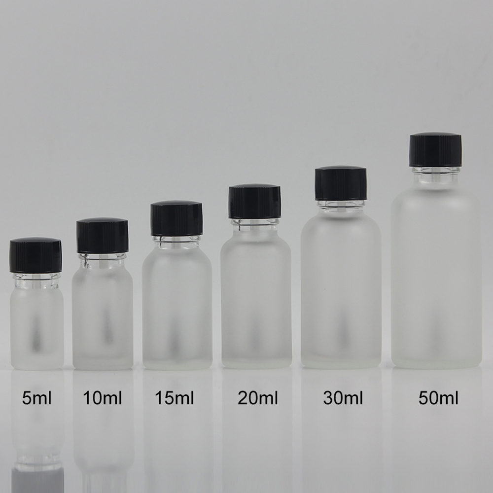 nail polish bottle 5ml 10ml 15ml 20ml 30ml 50ml frosted glass bottle