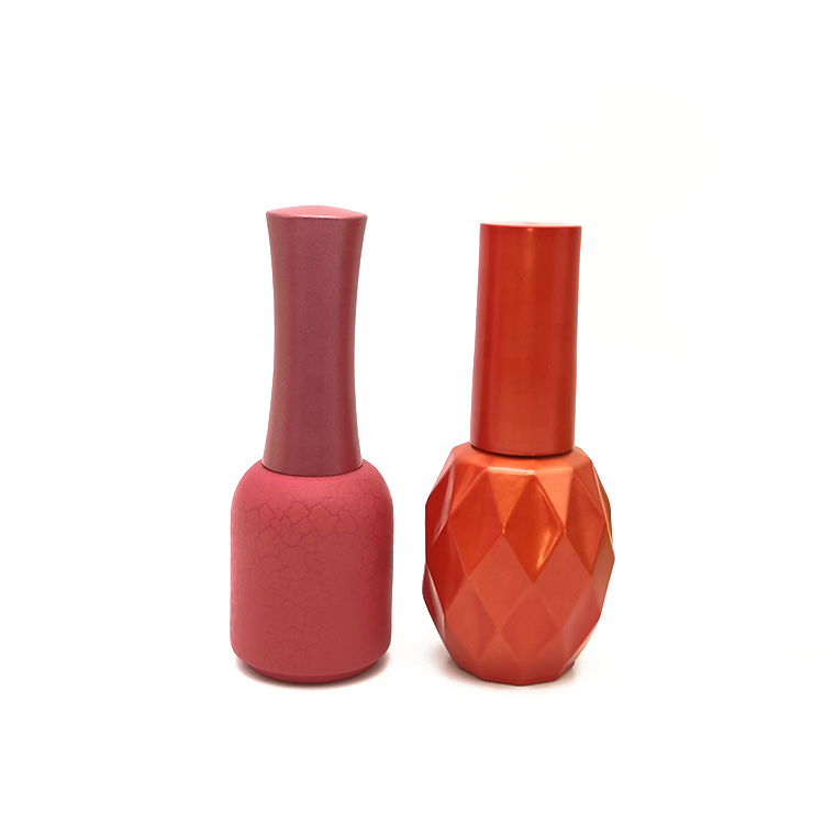 nail polish bottle with crown cap shaped nail polish bottles red glitter nail polish bottle
