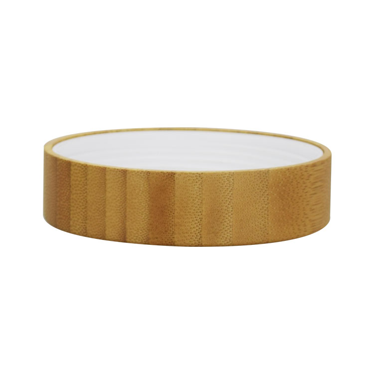 natural skincare packaging 50g 150g eco friendly bamboo jar bamboo lid plastic jar