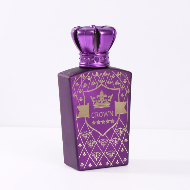 new Free sample colorful Exquisite luxury sector perfume pump spary 50ml glass bottle for perfume liquid Middle Eastern style