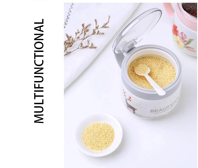 new and hot products ceramic seasoning jar kitchen spice rack salt sugar spice pepper condiment container flavoring jar