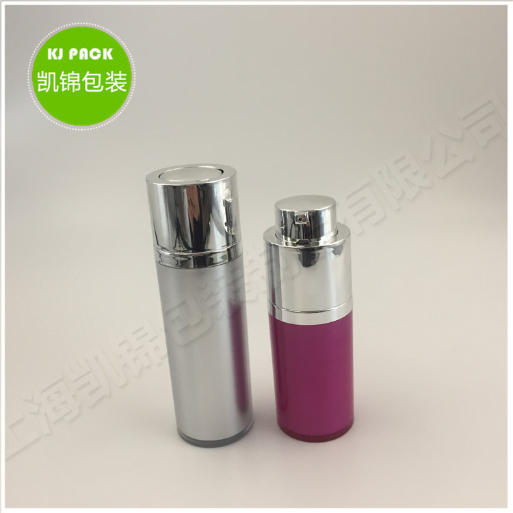 new arrival 2021 classic empty white acrylic airless cream jar 15ml 30ml 50ml acrylic bottle cosmetic serum bottle