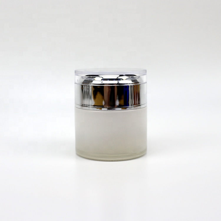 new arrival matt pink lotion packaging bottle 50g 40ml 100ml white frosted cosmetic jar straight round spray glass bottle set