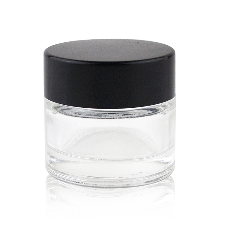 new cosmetic 30ml 50ml 60ml 100ml brown glass jars black lid face cream jars
