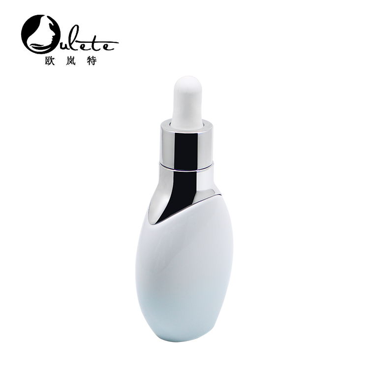 new desgin Oval Flat Square Glass Dropper Bottle 30ml Glass E Liquid Bottles With Dropper Cap