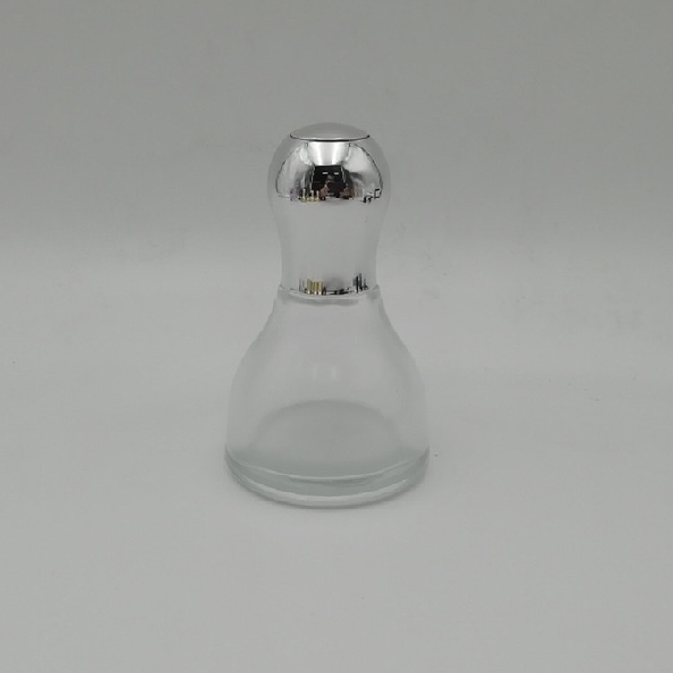 new design 30 ml glass dropper golden bottle