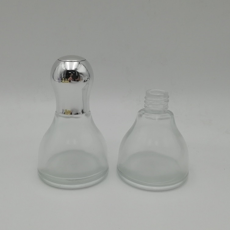 new design 30 ml glass dropper golden bottle