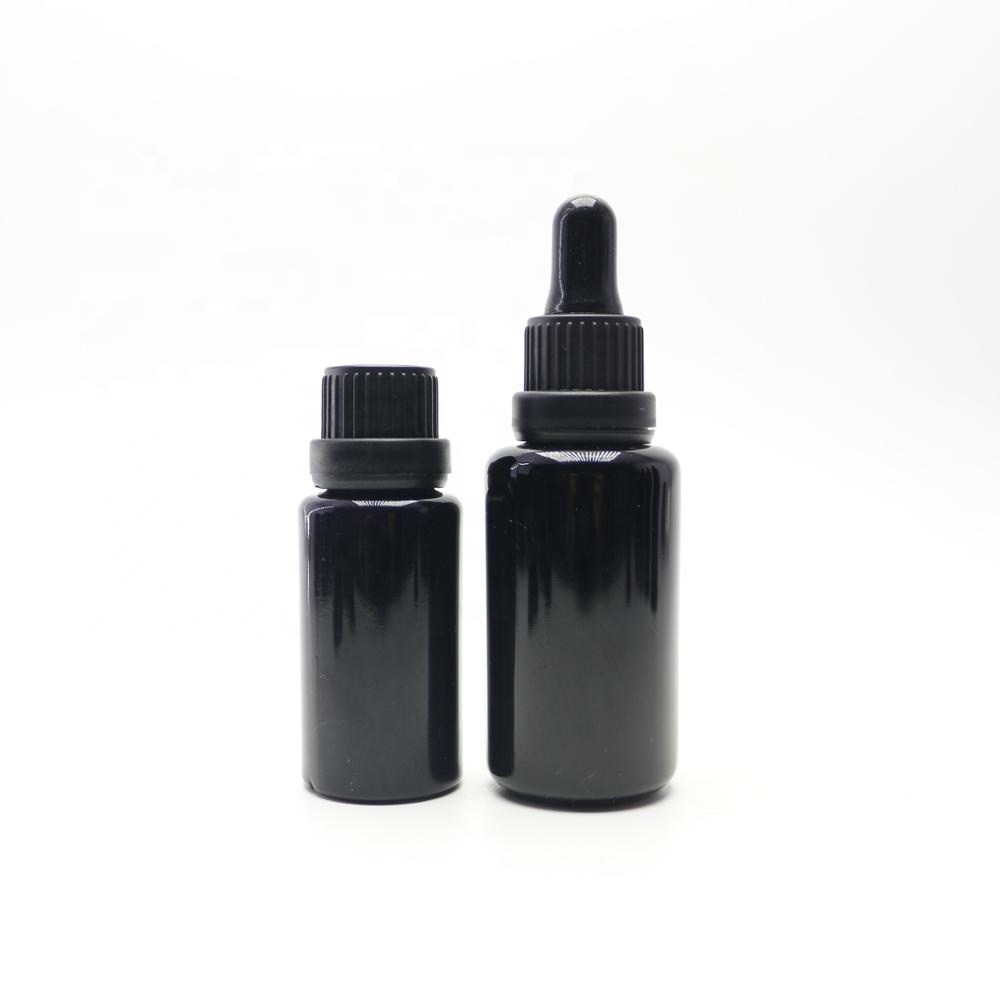 new design 50ml 60ml 100ml 120ml violet glass lotion bottle with black pump sprayer DV-28S