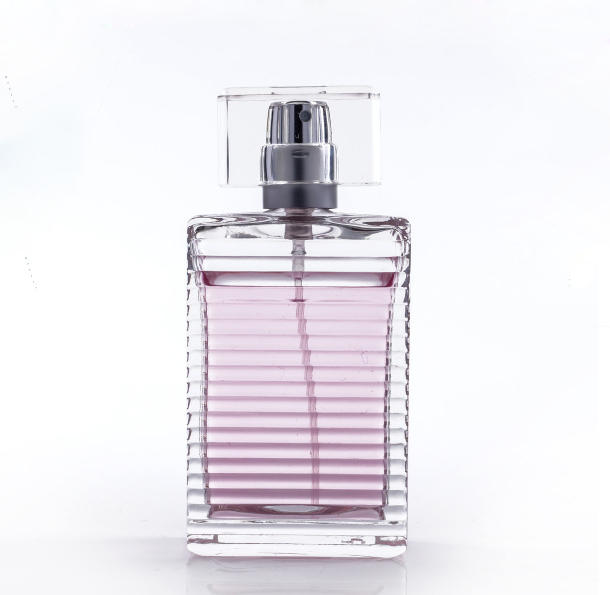 new design black 100ml square glass perfume bottle custom made glass perfume bottles