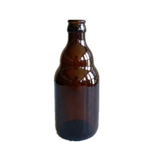 new design stubby 0.33l amber glass beer bottle