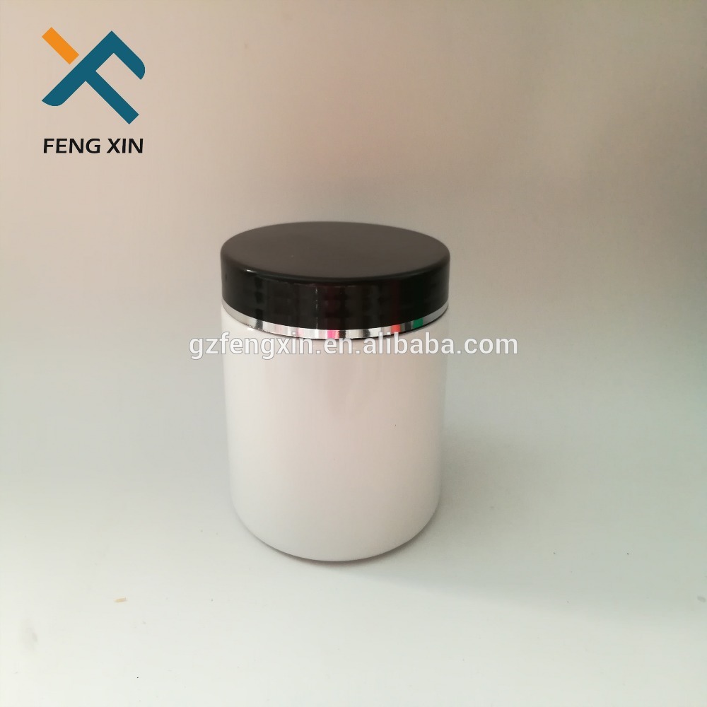 new frosted empty cosmetic cream box pet skin care cream jar