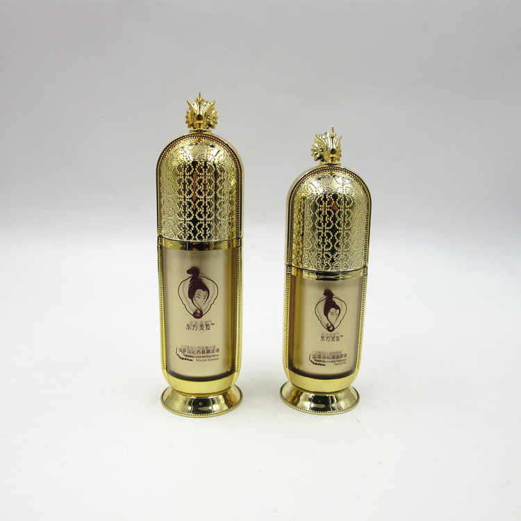 new imperial crown type cosmetic container manufacturer,high end packaging skincare line,20g crystal cream jar