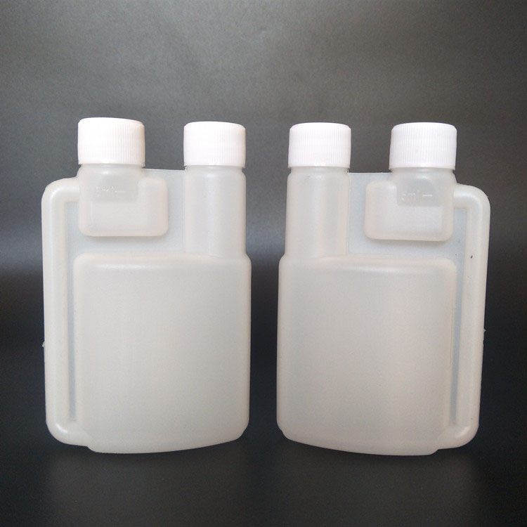 new product 1000ml double diameter plastic bottle for Veterinary medicine