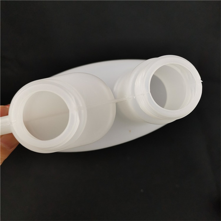 new product 1000ml double diameter plastic bottle for Veterinary medicine