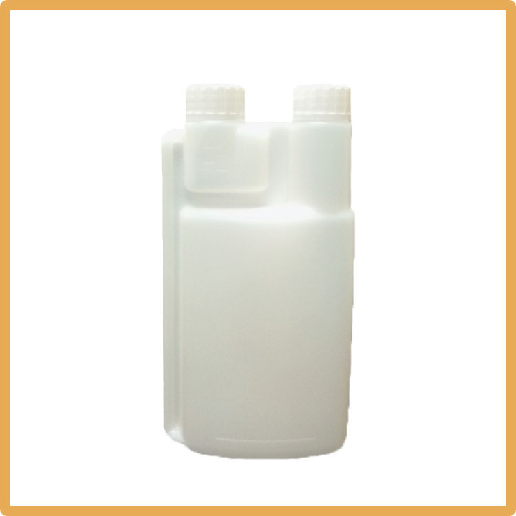 new product 1000ml double diameter plastic bottle for Veterinary medicine