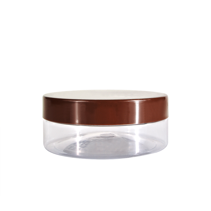 new product pet jar clear 200ml 250ml 300ml 1000ml with screw plastic lid