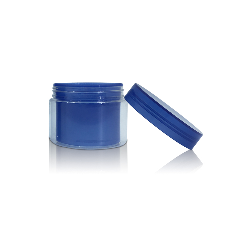 new products 100g cream jar cosmetic jar double wall round hair paste Facial Cream wrinkle smoothing cream jar