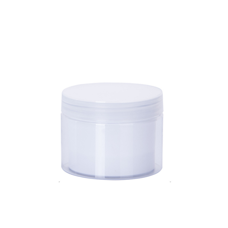 new products 100g cream jar cosmetic jar double wall round hair paste Facial Cream wrinkle smoothing cream jar