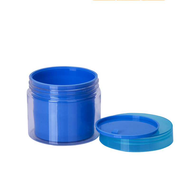 new products 100g cream jar cosmetic jar double wall round hair paste Facial Cream wrinkle smoothing cream jar