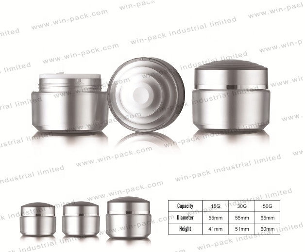 new style face cream acrylic cosmetic jar 15g 30g 50g