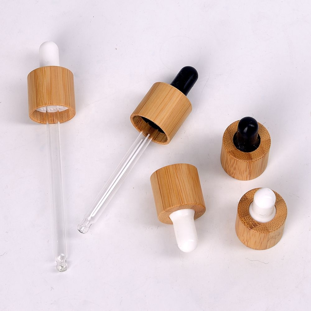 new style opal glass white bottle 10ml 15ml 30ml 50ml 100ml 200ml bamboo glass dropper bottles essential oil dropper pipette