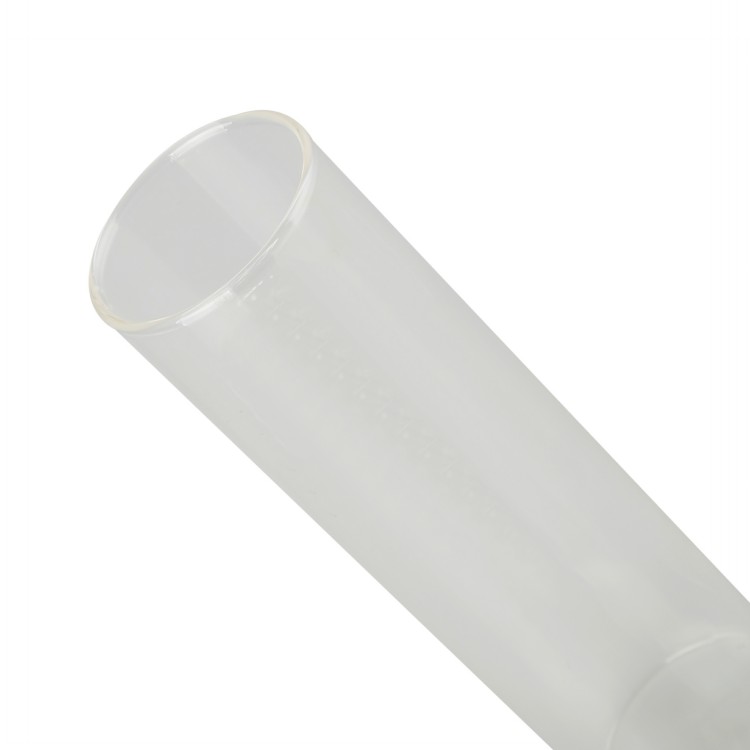 newest 50ml clear glass test tube cigarette spice bottle vial with wooden cork for Laboratory