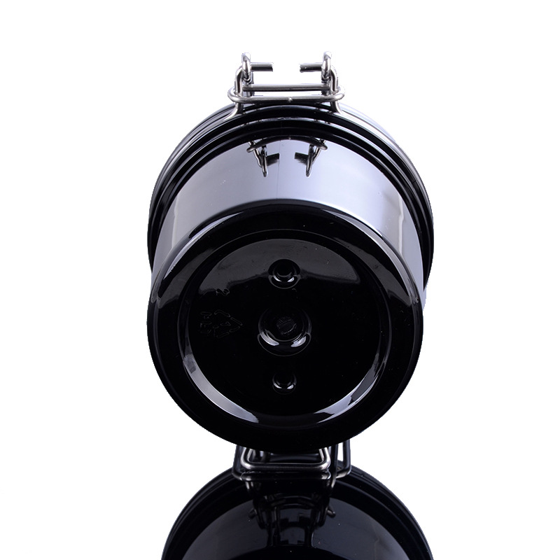 oem cosmetic jars plastic jar cosmetic black cosmetic jar