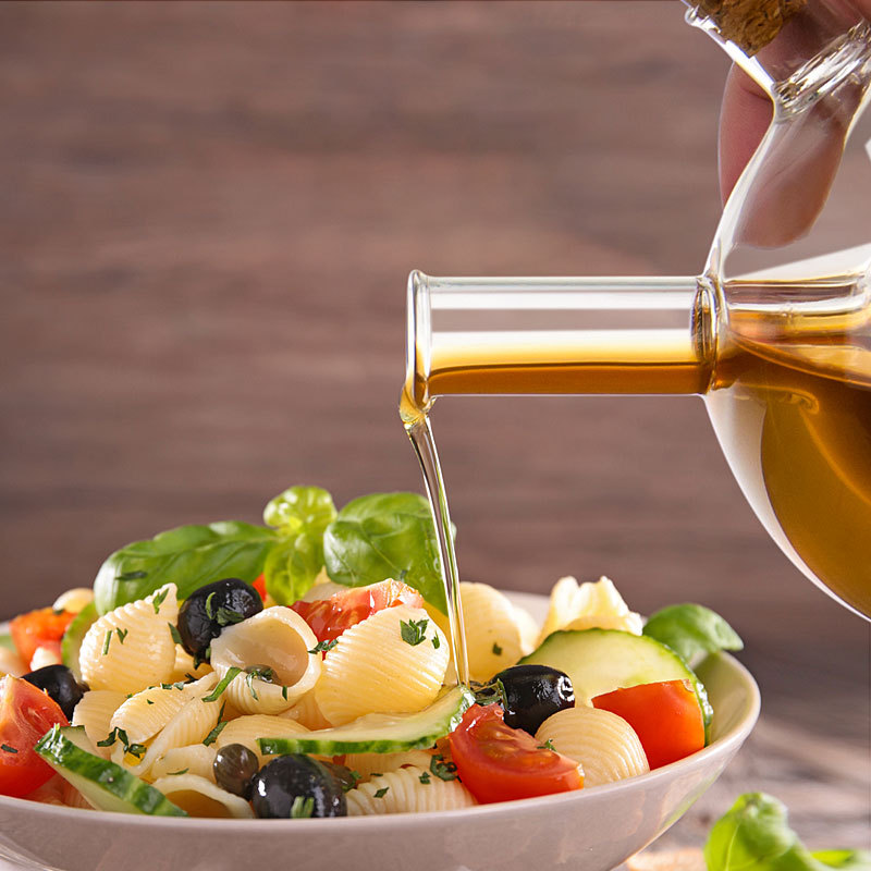 oil&vinegar Glass container double oil pots glass condiment bottles