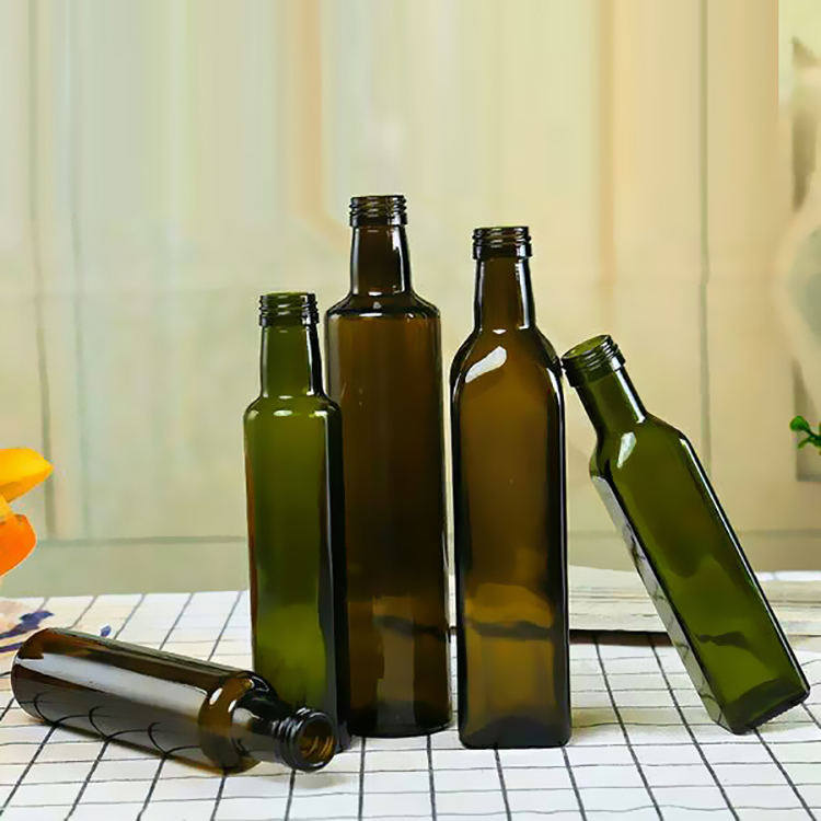 olive oil Favored by customers empty 100ml 150ml 250ml 500ml 750ml 1l marasca bulk olive oil glass bottles