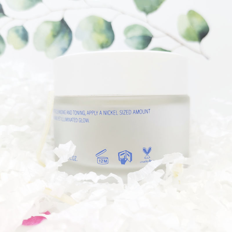 opal white glass jar glass jar white lid white glass cosmetic jar for skin cream