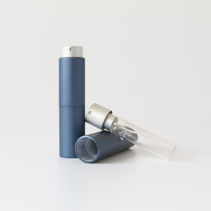 outside aluminum 20ml glass mini perfume spray bottles