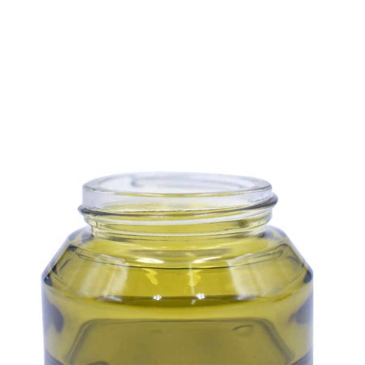 outstanding high quality packaging glass jar cream 50g cream containers jar with black lids