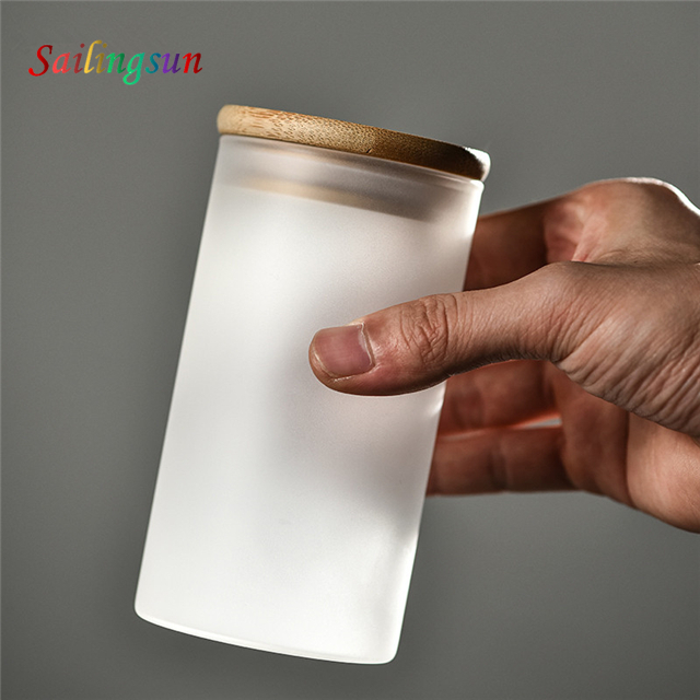 oversized reinforced bottom sealed hand crafe pyrex glass coffee bean jar