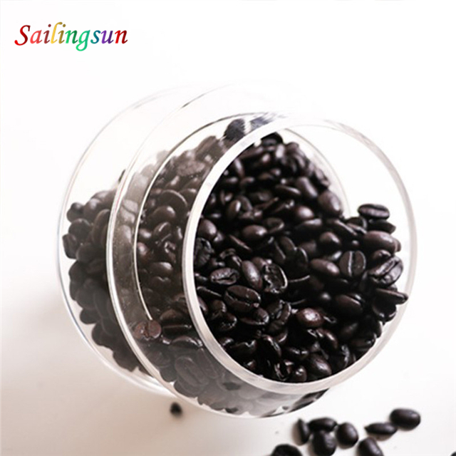 oversized stack up design with cover hand craft pyrex glass food storage jar